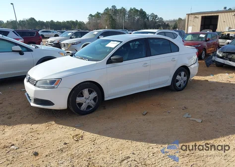 2012 Volkswagen Jetta 2.0L S from USA, damaged, VIN 3VW2K7AJ8CM349215